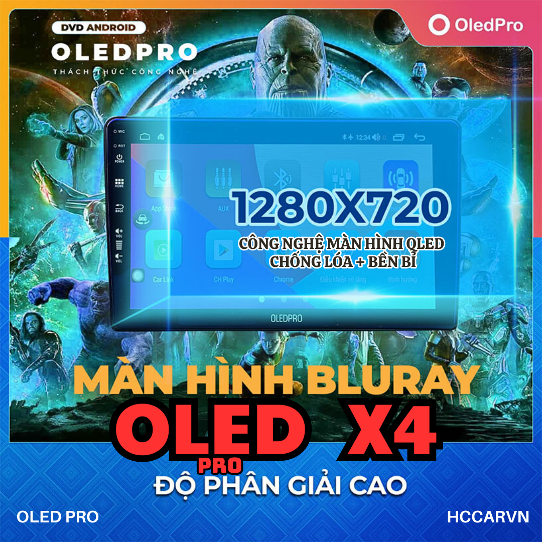 Màn Hình Android OLED Pro X4 – Màn Hình QLED Sắc Nét, Đa Nhiệm Mượt Mà, Tích Hợp Công Nghệ 5G, Apple CarPlay Không Dây, Hỗ Trợ Ba Loại Bản Đồ và Giải Trí Đa Phương Tiện 13